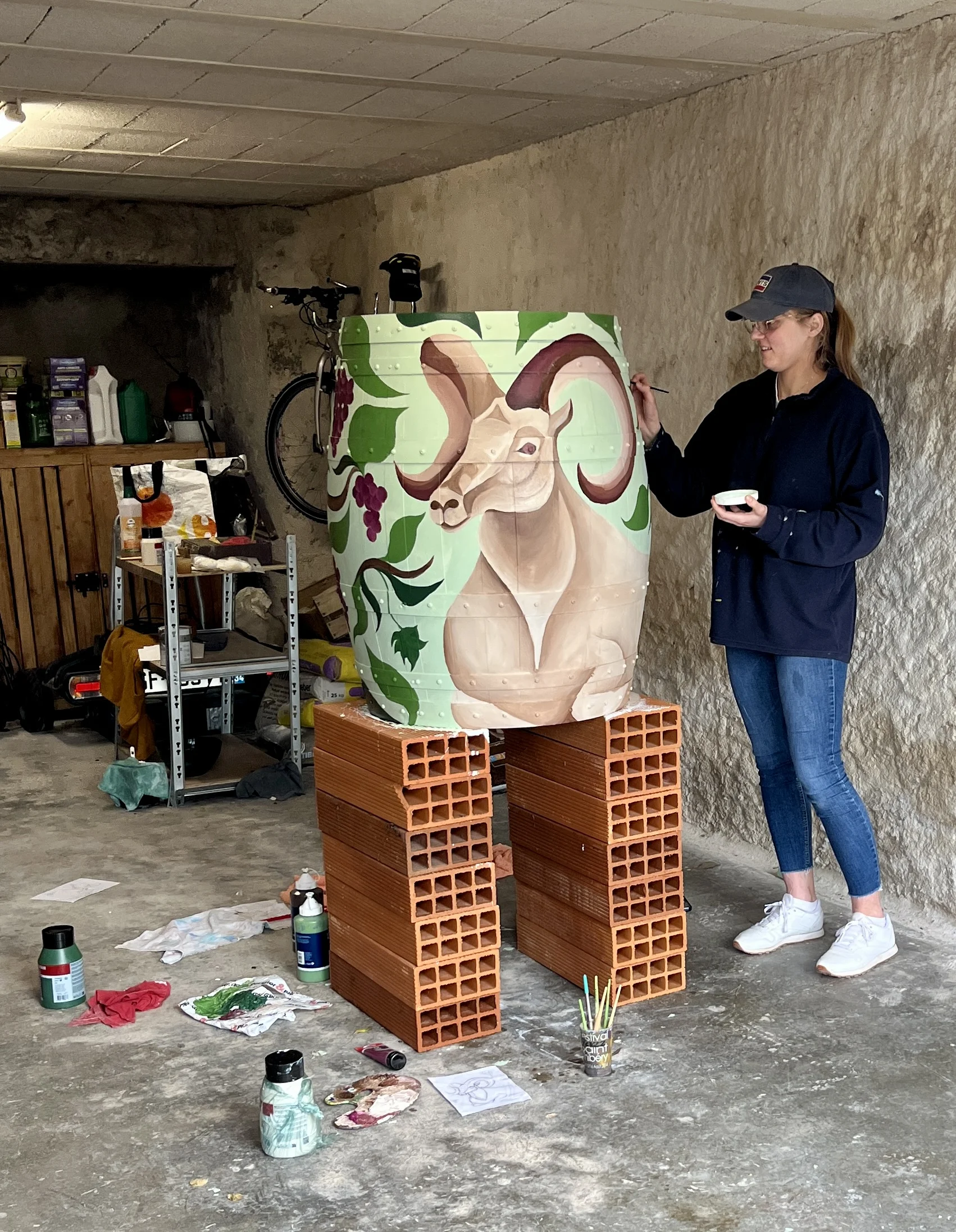 Bib'Art Collaboration with Puech Haut Vineyard (3)